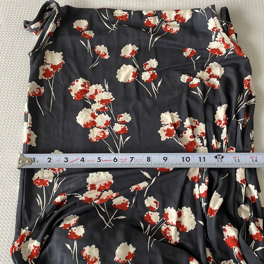 Tory Burch, Size Small, Liana Floral Knit Side Pleat Dress - Picture 8 of 9